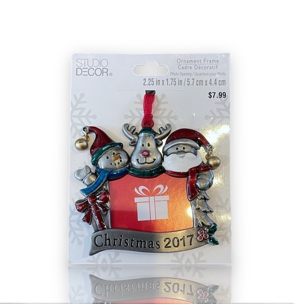 New baby first Christmas  metal ornament​​